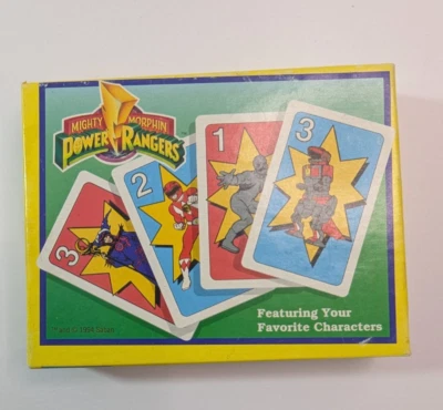 1994 Mighty Morphin Power Rangers War of the Zords Card Game Parker Bros - Image 1 of 4