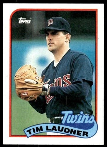 1989 Topps  #239   Tim Laudner    Catcher     Minnesota Twins FREE shipping - Image 1 of 1