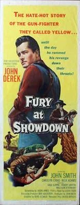 Fury at Showdown, 1957, John Derek, Original Insert, (14x36") - Picture 1 of 1