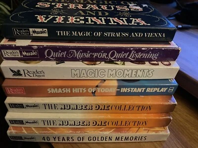 Large Bundle Of Cassette Tape Box Sets Readers Digest boxed - Image 1 of 4