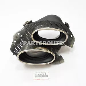 Lexus IS F 2008-2014 OEM Genuine Dual Exhaust Tips Left Mesh Resonator - Picture 1 of 2
