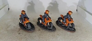 28mm Post Apocalyptic Painted Heavy Motorbikes Set #4 - Picture 1 of 4