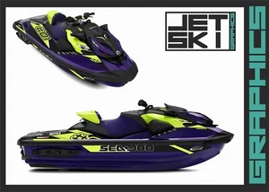SEADOO RXP RXPX 300 2021 graphics kit decals stickers set vinyl wrap watercraft - Picture 1 of 3