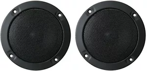 NEU Paar 5" Zoll strapazierfähig Mid-Range-Lautsprecher-Set 8 Ohm 200 W versiegelt zurück mit Grill - Bild 1 von 2