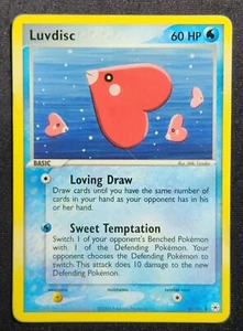 Luvdisc 40/101 2004 EX-Hidden Legends Uncommon Pokemon Card - Picture 1 of 2