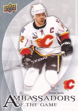 2010-11 Upper Deck Hockey Ambassadors of the Game AG-22 Jarome Iginla SP