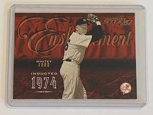 2003 Donruss Studio Enshrinement /750 Whitey Ford #E-44 HOF
