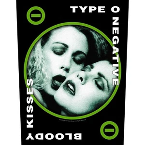 type o negative official XLG back patch -bloody kisses - Picture 1 of 1