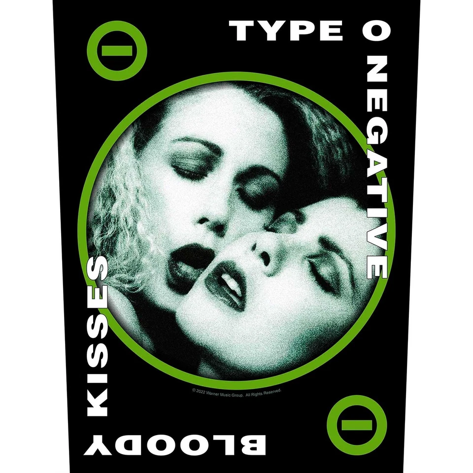 type o negative official XLG back patch -bloody kisses - Image 1 of 1