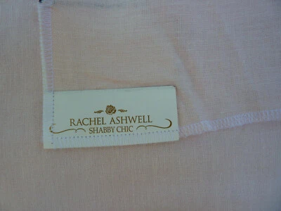 Rachel Ashwell Shabby Chic Boutique Pétalo Rosa Sueño Lino 108" de ancho RARO POR COMPRAR Foto 1 de 4