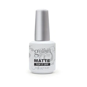 Cappotto superiore Gelish Ammollo Gel opaco 15 ml NUOVO - Foto 1 di 1