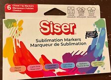 Siser Sublimination Chiesel Tip Markers - NEW