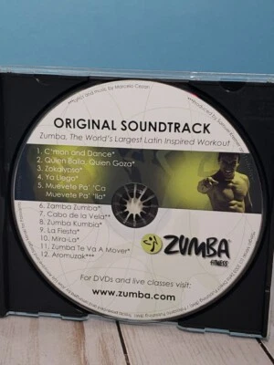 ZUMBA Fitness CARDIO WORKOUT Original SOUNDTRACK Latin DANCE Party MUSIC on a CD - Image 1 of 4