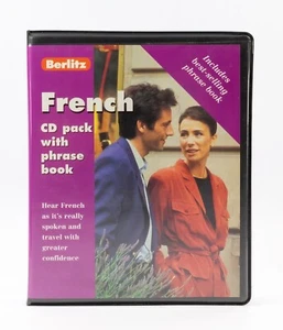 Berlitz Learn French Language CD Audio Program Pack with Phrase Book VGC - Picture 1 of 4
