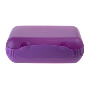 Tupperware Eco+ Lunch-Box mit Trennwand Brotbox Lunchbox lila - Bild 1 von 2