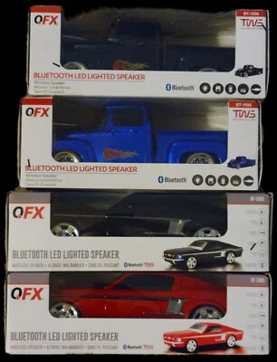 4 - QFX Bluetooth Replica Speaker, 3-inch Speakers, Hands Free... - Image 1 of 4