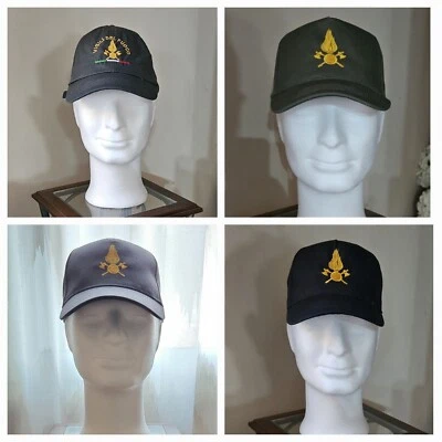 Cappello Berretto VIGILI DEL FUOCO VDF Ricamati Vari Colori!