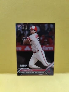 Nolan Schanuel 2023 Topps Now MLB Debut Call-Up RC #725 ANGELS  - Imagen 1 de 2
