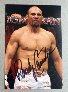 Foto original firmada por Randy Couture MMA Champ autógrafo 10x15 - Imagen 1 de 1