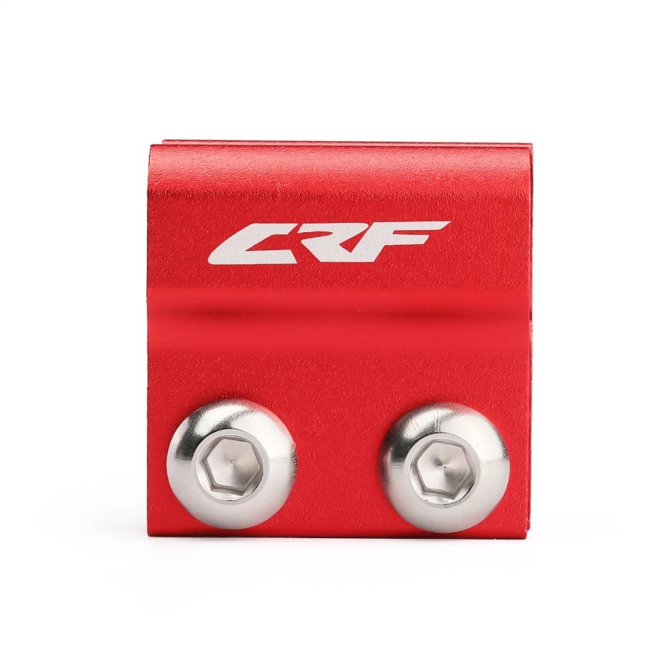 Soporte de abrazadera de horquilla de manguera de línea de freno delantero para HONDA CR85R CR125R CR250R CR500R Foto 1 de 4