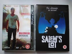 maximum overdrive / Salems Lot   DVD    Stephen King
