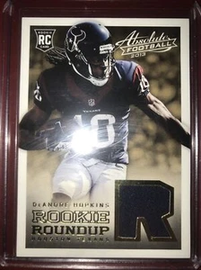2013 Absolute DeAndre Hopkins Rookie Card Relic Game War Material - Bild 1 von 2