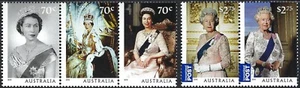 2015 Australia SG#4425/29 QEII Long May She Reign set of 5 mint MUH MNH - Foto 1 di 1
