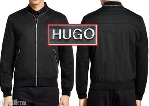 NWT HUGO (Red Label) By Hugo Boss Zip Trimmed Slim Fit Bomber Jacket - Picture 1 of 12