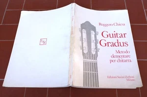 Ruggero Chiesa GUITAR GRADUS Metodo elementare per chitarra Suvini Zerboni 1982 - Foto 1 di 1