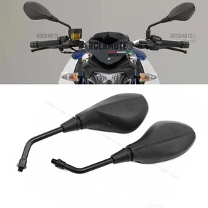 Rearview Side Mirrors Fit For BONNEVILLE T100 T120 SPEED TWIN SCRAMBLER 900 1200 - Foto 1 di 10