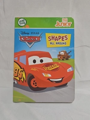 Disney Pixar Cars LeapFrog Tag Junior Shapes All Around Board Book - Image 1 of 4