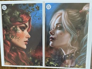 Harley Quinn 50 Parrillo & Poison Ivy 33 Cohen Virgin Var. LTD 1000 Alto Grado - Imagen 1 de 3