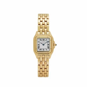 Cartier Panthere W25022B9 'Donna' oro giallo quadrante bianco quarzo - Foto 1 di 12