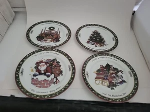 Menge 4 Susan Winget's A Christmas Story Salatteller 8" - Bild 1 von 8