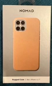 Custodia robusta Nomad Iihone 6,1" in pelle naturale - Foto 1 di 4