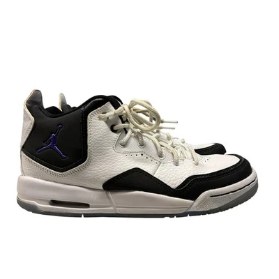 Nike Air Jordan Courtside 23 Youth Size 6Y Basketball Shoes Black White Sneakers - Image 1 of 4