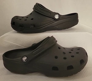Crocs Unisex Schwarz Classic Clogs M 6 / W8 - Bild 1 von 5