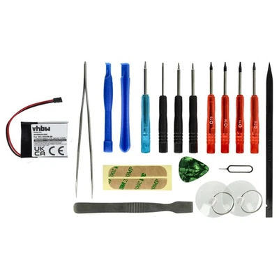 VHBW Batteria per Garmin Vivoactive 3 3 Music 160mAh 3,7V + strumento