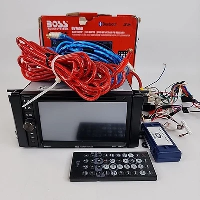 BOSS Audio Systems Elite BV765B Bluetooth Car DVD Player W/ Remote C2R-CHY4 Mod - Image 1 of 4
