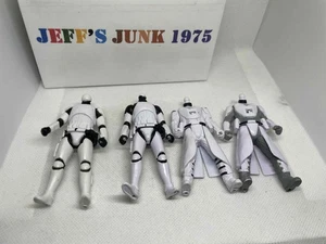 Star Wars 3.75" First Order Mixed Stormtrooper and Trooper lot for parts no head - Picture 1 of 7