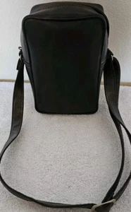 Vintage Brown Leather Camera Carrying Case Shoulder Bag | 30mm digital | VG - Picture 1 of 10