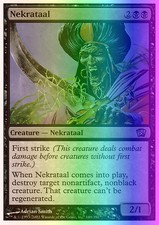 Magic the Gathering MTG Nekrataal (149) Eighth Edition   LP FOIL