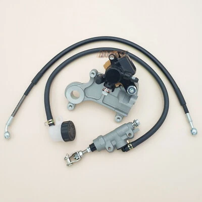 Rear Brake Caliper Master Cylinder & Hose Honda CR125R CR250R CR500R 1987 ONLY - Bild 1 von 2