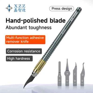 Cuchillo de goma XZZ D004 pegamento para quitar pegamento CPU IC borde pegamento hoja para quitar - Imagen 1 de 7