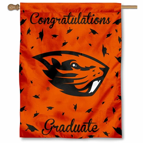 Oregon State University Graduation Gift Decorative Flag Cover
