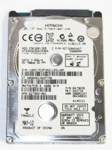 Genuine OEM 320GB Thin Laptop Hard Drive 645193-001 627985-001 -HP Touchsmart 11 - Picture 1 of 6