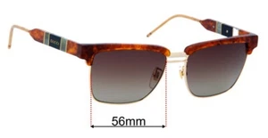SFx Ersatz Sonnenbrille Gläser passend für Gucci GG0603S - 56mm breit - Bild 1 von 26