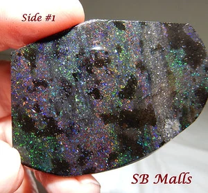 115 Cts. HONDURAS BLACK MATRIX HONDURAN OPAL RUB ROUGH LOT 785 - Bild 1 von 3
