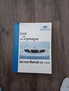 2000 Daewoo Legauza Service Manual Vol 1 Of 2 - Picture 1 of 4