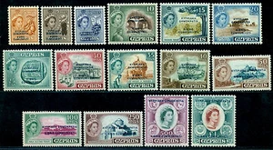 Zypern 1960 Trauben, Obst, Kupfermine, Schiff, Boot, Hafen, Ernte, M.179, MNH, CV = 300 $ - Bild 1 von 1